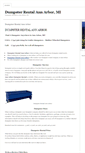 Mobile Screenshot of dumpsterrentalannarbormi.com